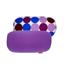 2 Packs Micro Bead Squishy Hypoallergenic Post Surgery Cylinder Roll Pillows Mix