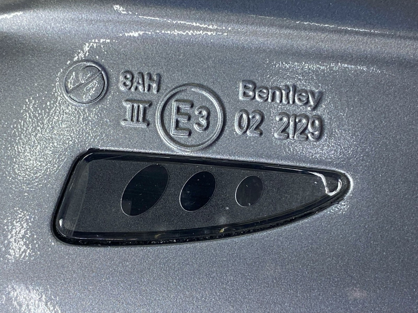 2015 BENTLEY CONTINENTAL RIGHT PASSENGER HEATED DOOR MIRROR 3W3857410B OEM