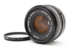  TOP MINT Canon New FD NFD 50mm F1.8 MF Standard Lens From Japan
