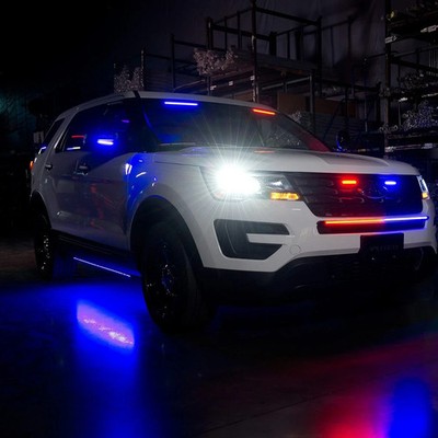 Putco 9001624 E-Blade LED Lights Red/Blue/White