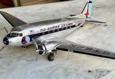 Douglas DC-3 Model Eastern Air Lines 1937 Smithsonian NC18124 Handmade 23 