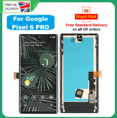 Für Google Pixel 6 Pro OLED LCD Display Touchscreen Ersatz Digitizer + Rahmen