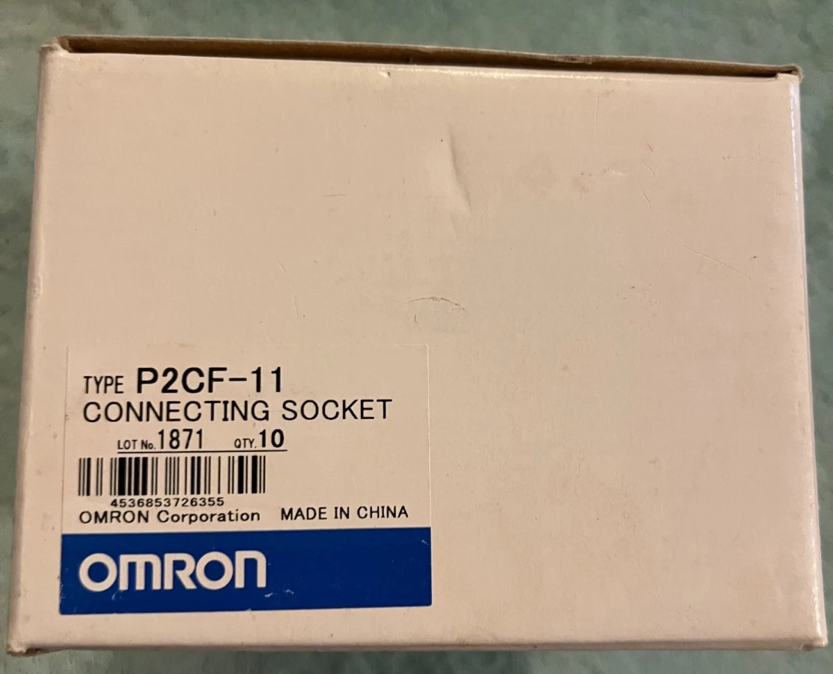 Omron P2CF-11 connecting socket relay timer socket