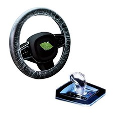Universal Disposable Steering Wheel Cover with 100 Disposable Steering Wheel