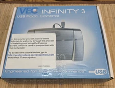 VEC Infinity 3 USB Foot Pedal Control for Transcription Stenography Dictation