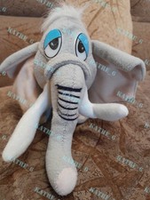 Gray soft elephant toy for children