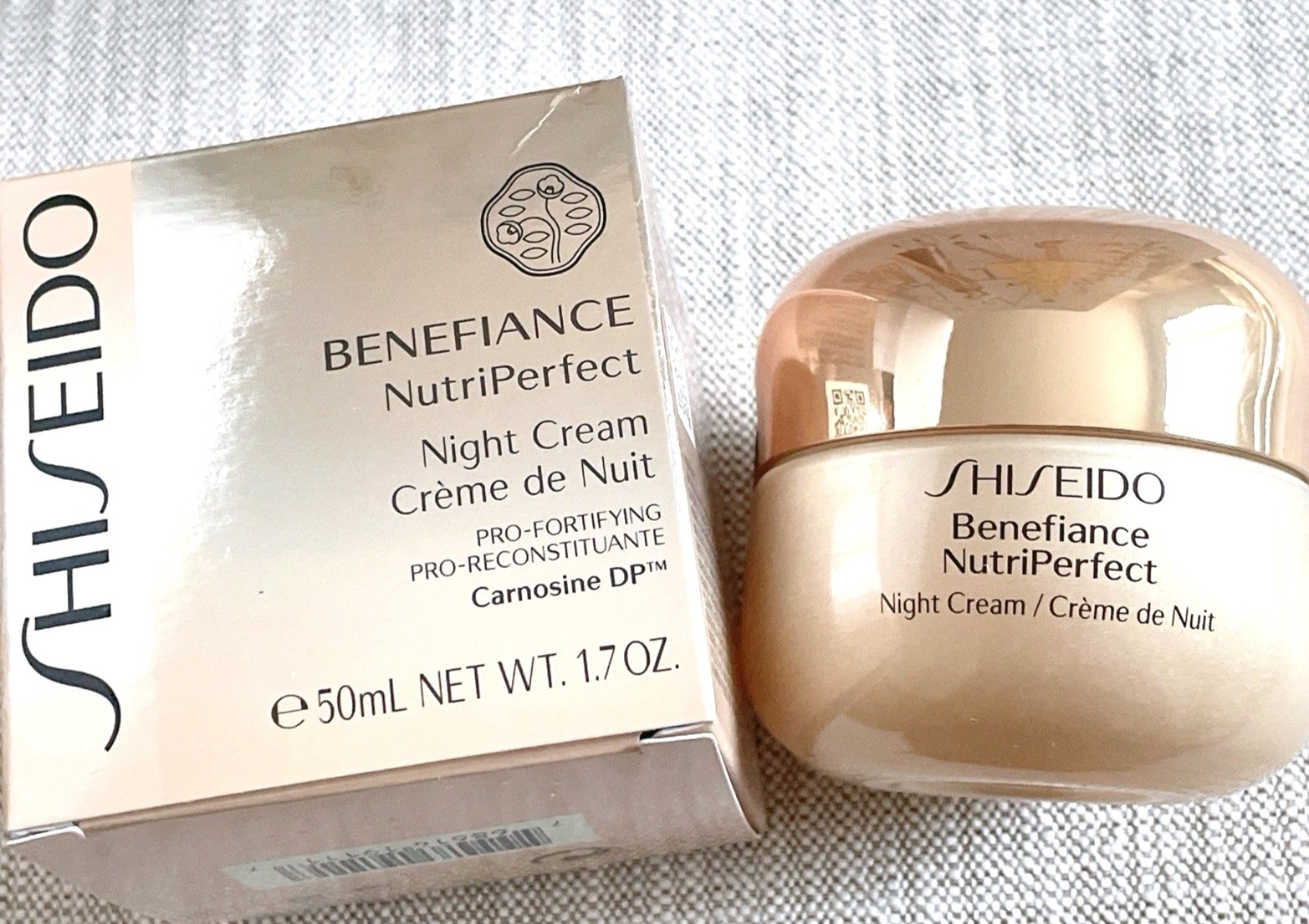 Shiseido Benefiance NutriPerfect Night Cream, 1.7 oz NEW IN 