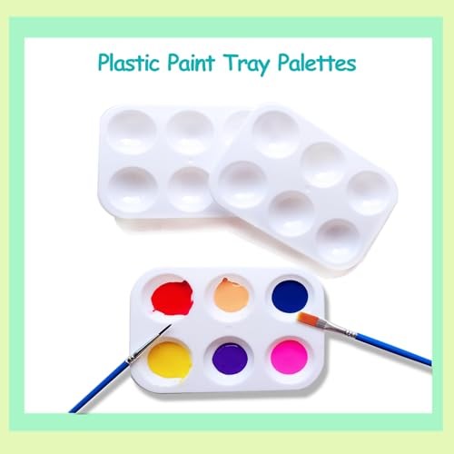 300Pcs Mini Acrylic Paint Set, 20 Pack 3ml 12 Colors Acrylic Paint Bulk with - Picture 4 of 7