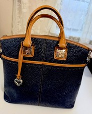 Brighton Satchel Handbag With Double Handle And Shoulder Straps