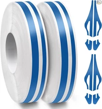 2PCS Pin Striping Tape for Cars, 32FtCar Vinyl Pinstriping Tape Stripe Blue