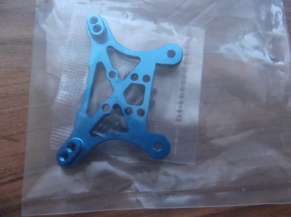 Dromida DIDC1110, BX 4.18 blau, Aluminium Dämpferbrücke hinten, OVP - Bild 2 von 4