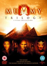 The Mummy Trilogy (DVD) (2014) Brendan Fraser Sommers (3 Discs) - (Region 2 DVD