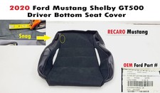 2020 Ford Mustang Shelby Gt500 Recaro Driver Bottom Seat Cover Kr3z6362901db 2020 Ford Mustang Shelby Gt500 Recaro Driver Bottom Seat Cover Kr3z6362901db