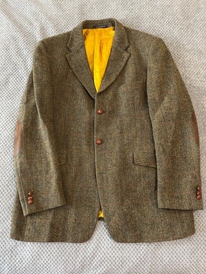 The Society Shop Wool Blazer Harris Tweed Fabric 