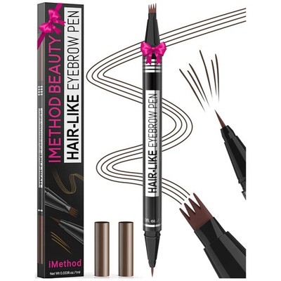 Dual-Ended Eyebrow Pencil - Natural Hair-Like Brows