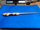 VTG Wood Letter Opener Handmade Original Birdseye Maple/Walnut/Oak ?         RS — photo 1