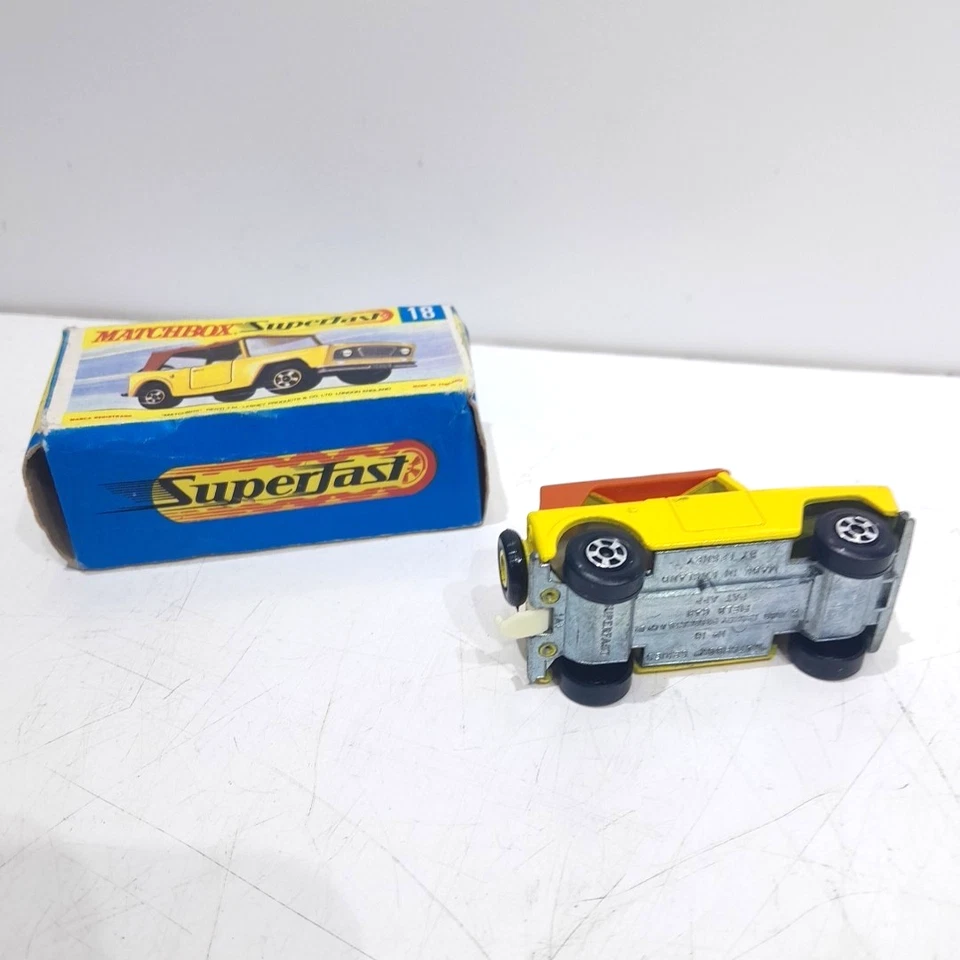 Matchbox Superfast Nº18 1969. Coche de campaña, COMO NUEVO EN CAJA IMPRESIONANTE. Foto 4 de 4