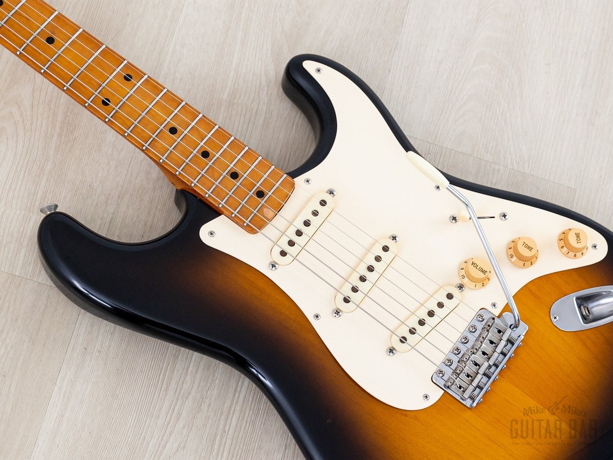 1987 Fender '57 Stratocaster ST57-115 Sunburst Lacquer w/ USA