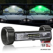 UTV Interior Dome Light with Switch, Roll Bar Cage Mount Dome Green and White