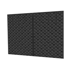 Pantalla de puerta de garaje para invierno, 8x7 pies, kit de aislamiento de puerta de garaje, térmico magnético