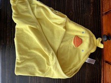 Child Of Mine Carters Duck Towel Yellow Hooded Unisex