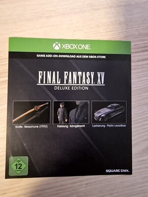 Final Fantasy XV 15 - Bonus-Set ''Deluxe Edition'' DLC - Xbox
