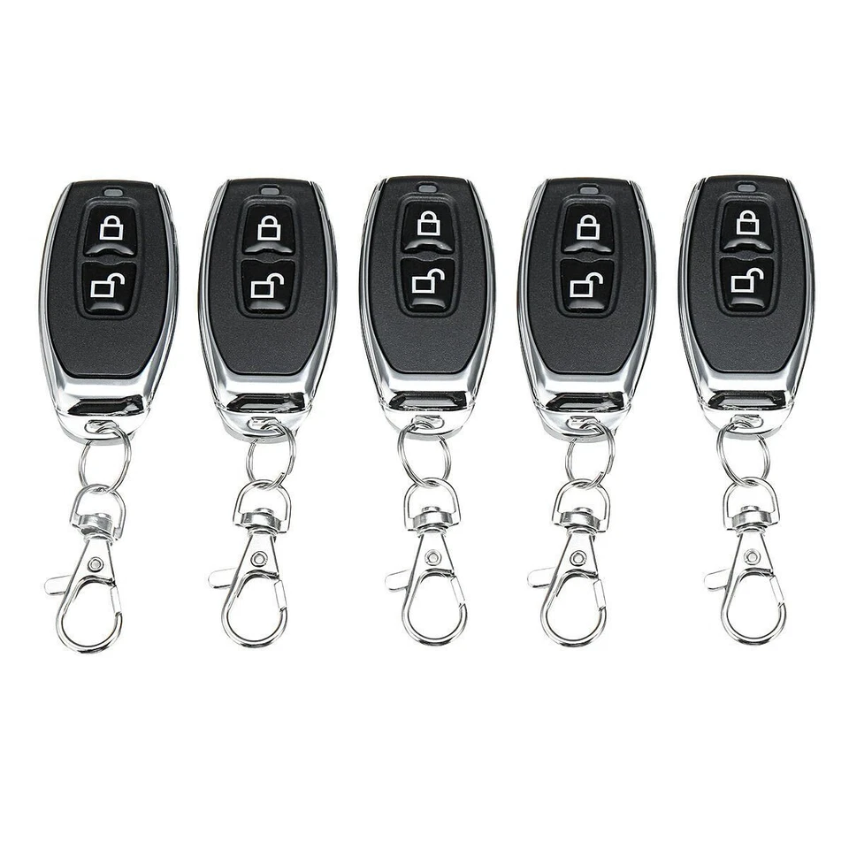 220V 2CH 433Mhz Funk Empfänger Relais Schalter Garagentor mit 5X Fernbedienung - Bild 2 von 4