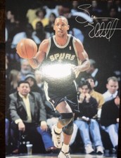 Sean Elliott San Antonio Spurs Signed Autograph 4” X 6” Picture Reprint