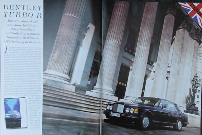 CC 1996 extracted mag article: BENTLEY TURBO R driven