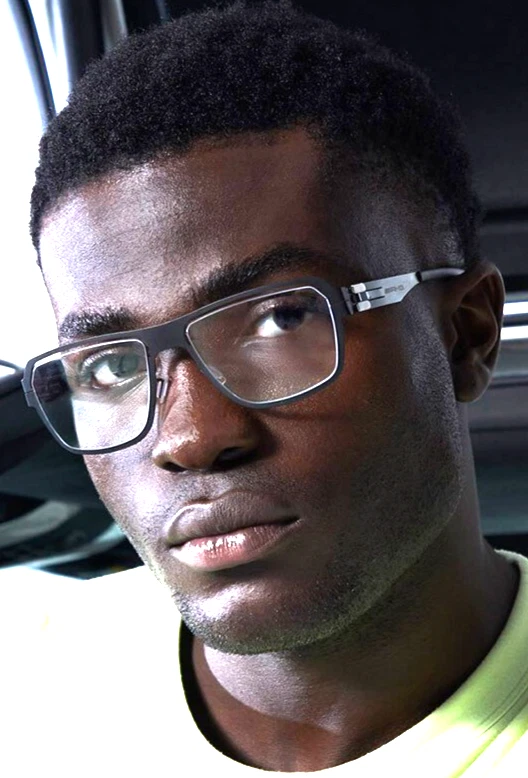 ¡NUEVO IC! BERLÍN MERCEDES BENZ AMG04 GAFAS AUTÉNTICAS AZUL PERLA 55-18 Foto 2 de 4