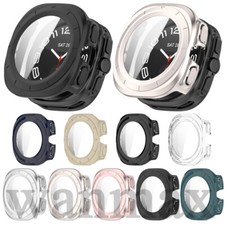 Tempered Glass Full Protective Cover Case For Samsung Galaxy Watch 7 Ultra 47mm