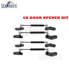4x Anodized Black Front Rear Door Opener Kit Fit Can-Am Maverick X3 X3 Max 17-25