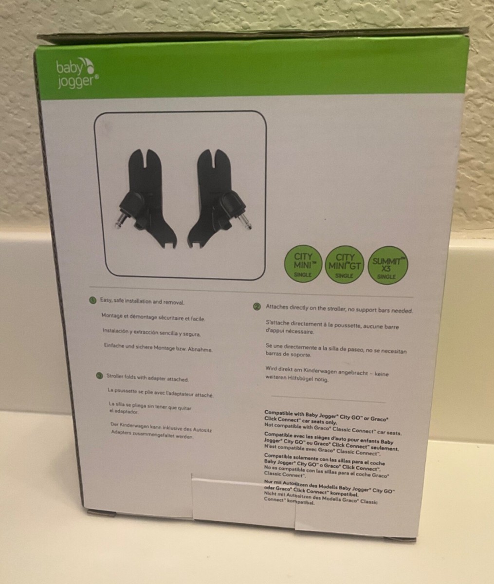 Baby Jogger Single City Go/Graco Click Connect Car seat Adapter - Main Image