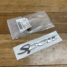 2003-2010 Volkswagen Beetle Trunk Rear Sport Chrome Emblem 1c0853675gx2 Oem