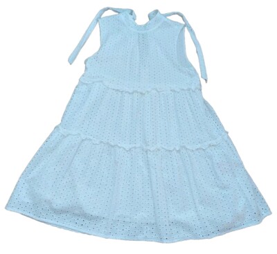 Stickerei Kleid , Schönes Sommer Kleid NA-KD Gr.36 Weiß, Neu 