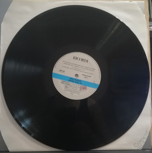 ALDO CLEMENTI LP 33 GIRI PROMOZIONALE RICORDI 1987 - CRM 1004 NUOVO - Foto 7 di 12