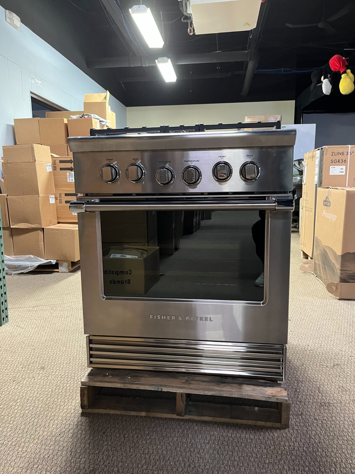 Fisher & Paykel 30 Inch Gas Pro Range OPEN BOX RGV2304NN eBay