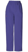 Cherokee Women's 2XL 4-pocket elastic waist scrub pant 4200 Grape