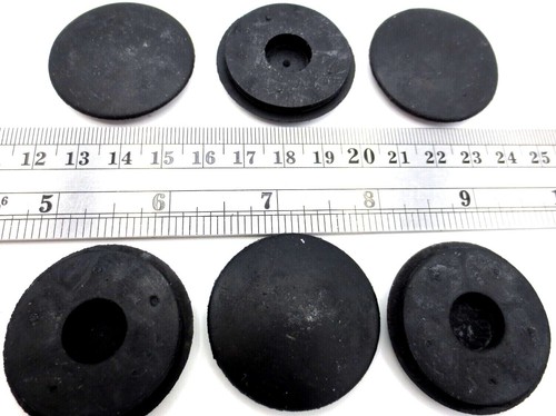 Jeep Floor Pan Drain Hole Plug Cap Push-In Fits 1", 25mm Hole, 1/16" Thick Metal - Picture 8 of 12