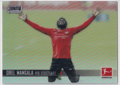 Topps Stadium Club Bundesliga 21/22 Nr 90 Orel Mangala Refractor