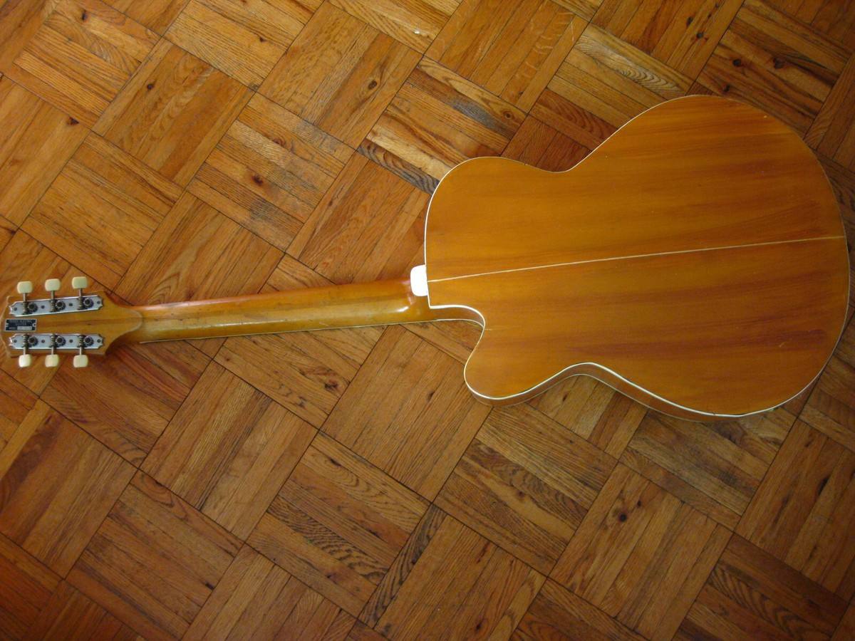Vintage Teisco Body Neck Hollow Guitar Parts for Project Repair | eBay
