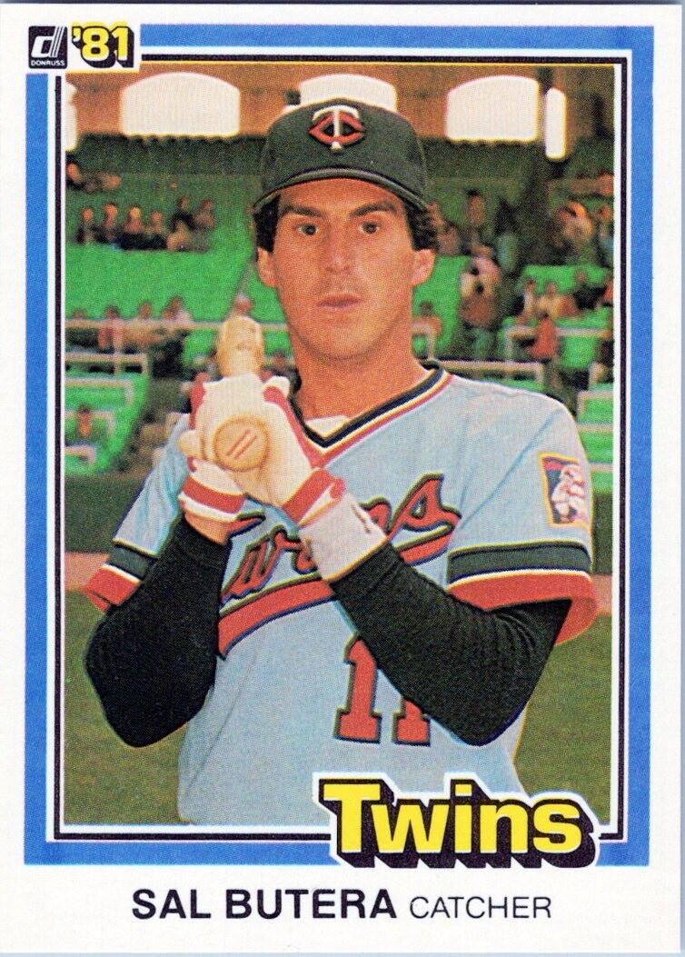 1981 Donruss #530 Sal Butera Minnesota Twins