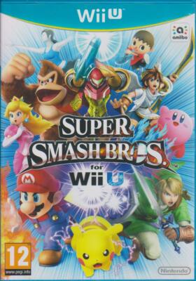 Nintendo Wii U Super smash Bros mit Mario Link Zelda Pokemon Sonic Snake