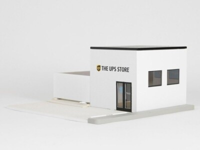 ☆ 1/64 Diorama Item THE UPS STORE DIORAMA 