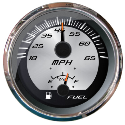 FARIA PLATINUM 4'' MULTI- FUNCTION - SPEEDOMETER 65MPH
