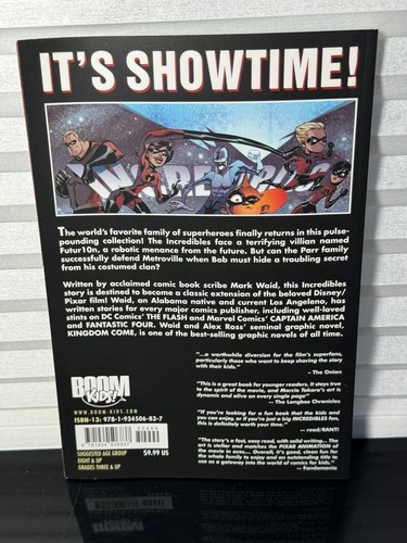 The Incredibles: Family Matters - Paperback Graphic Novel by Mark Waid Pixar - Picture 2 of 2