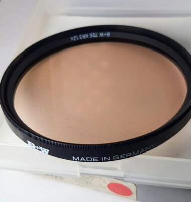 B+W 72mm 81C KR3 Color Conversion Lens Filter 72 mm ES-72 Warming New Old Stock