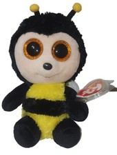 Ty Beanie Boos - BUZBY the Bumble Bee (6 Inch) NEW MWMTs Stuffed Animal Toy