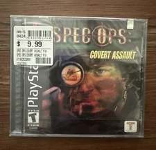 Spec Ops: Covert Assault 2001 Playstation One Video Game PS1 New Factory Sealed