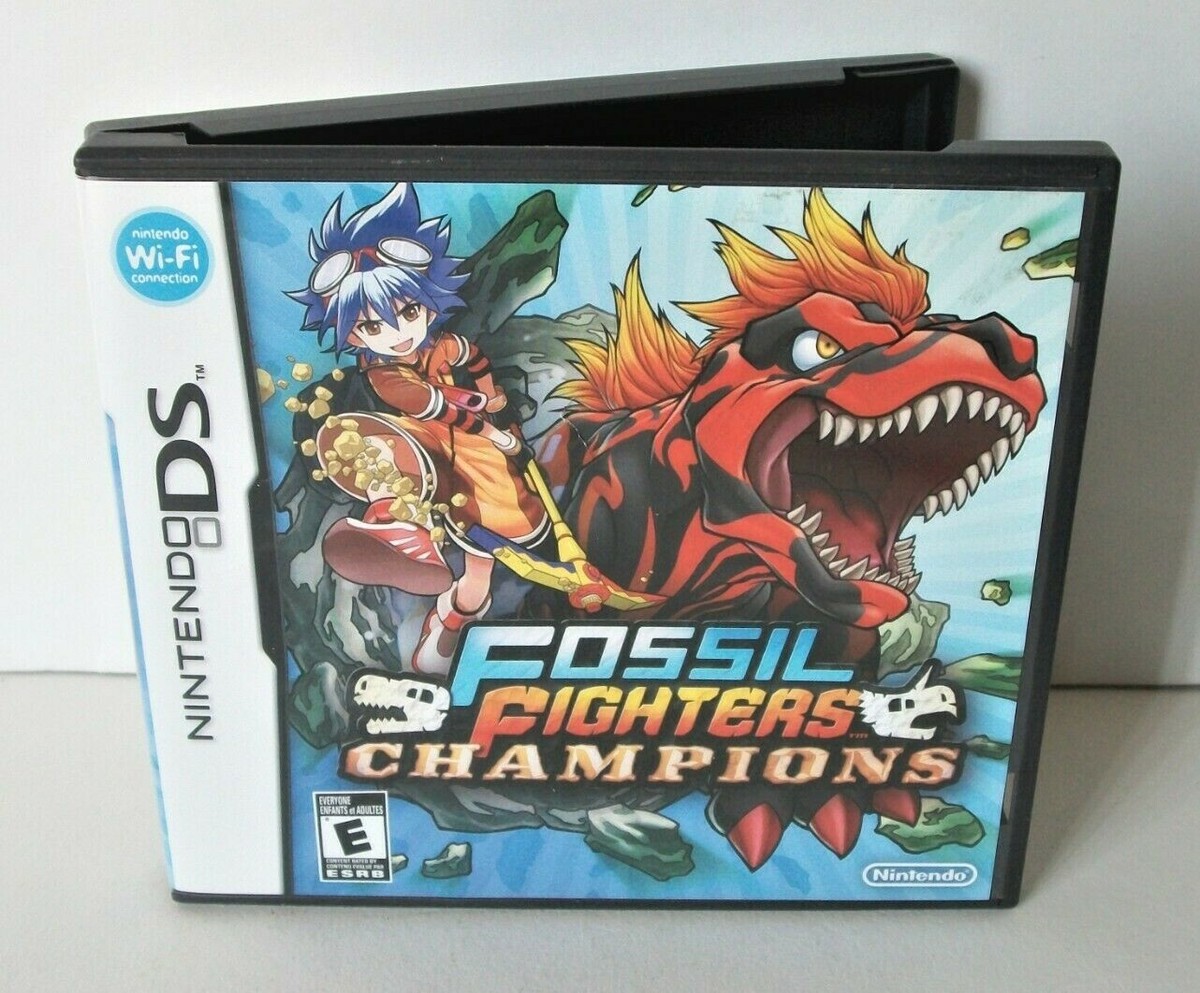 Fossil Fighters Champions Case Only NO GAME Nintendo DS Empty